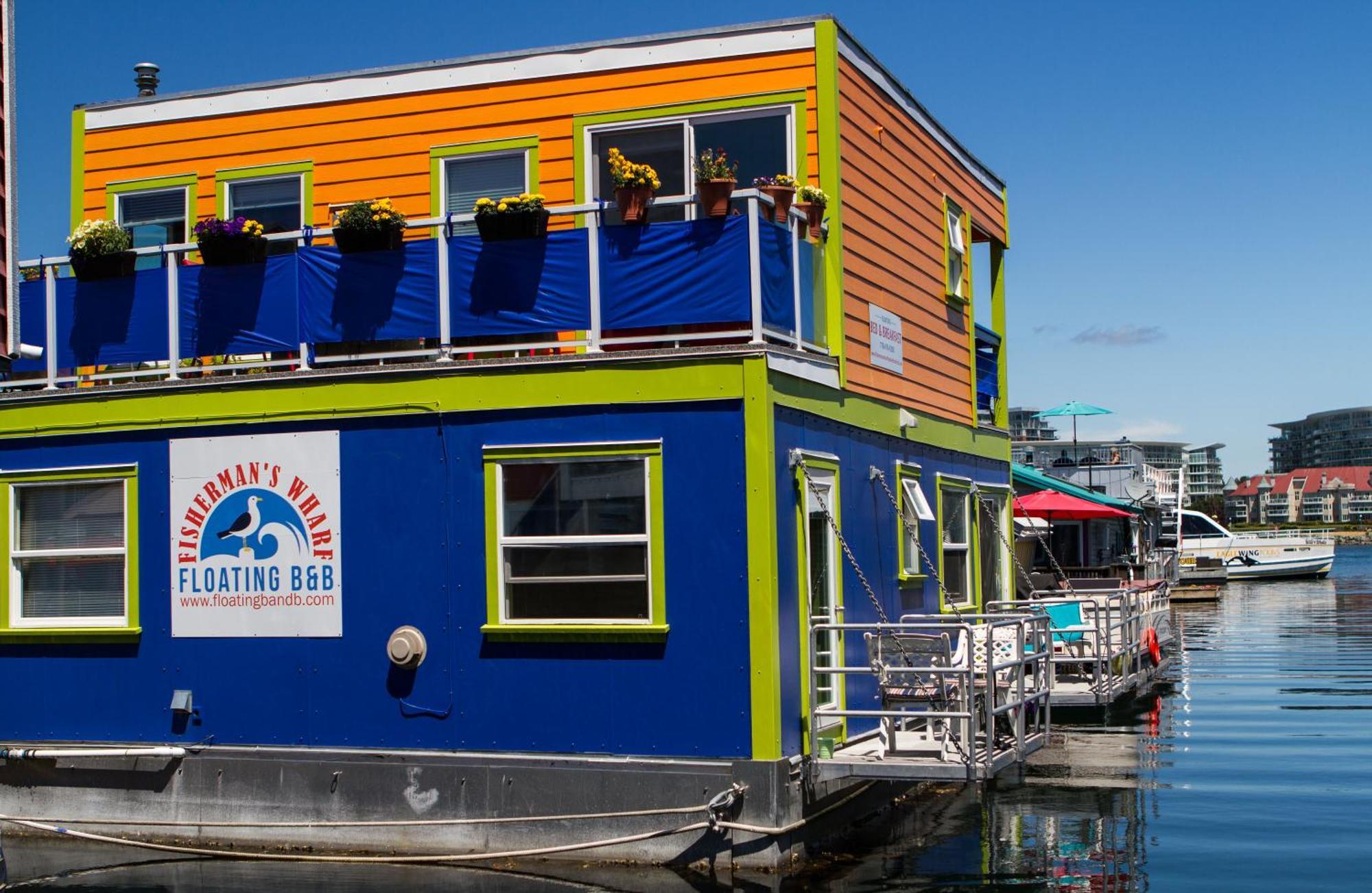 A Float Home B&B In Fisherman'S Wharf Victoria Exteriér fotografie