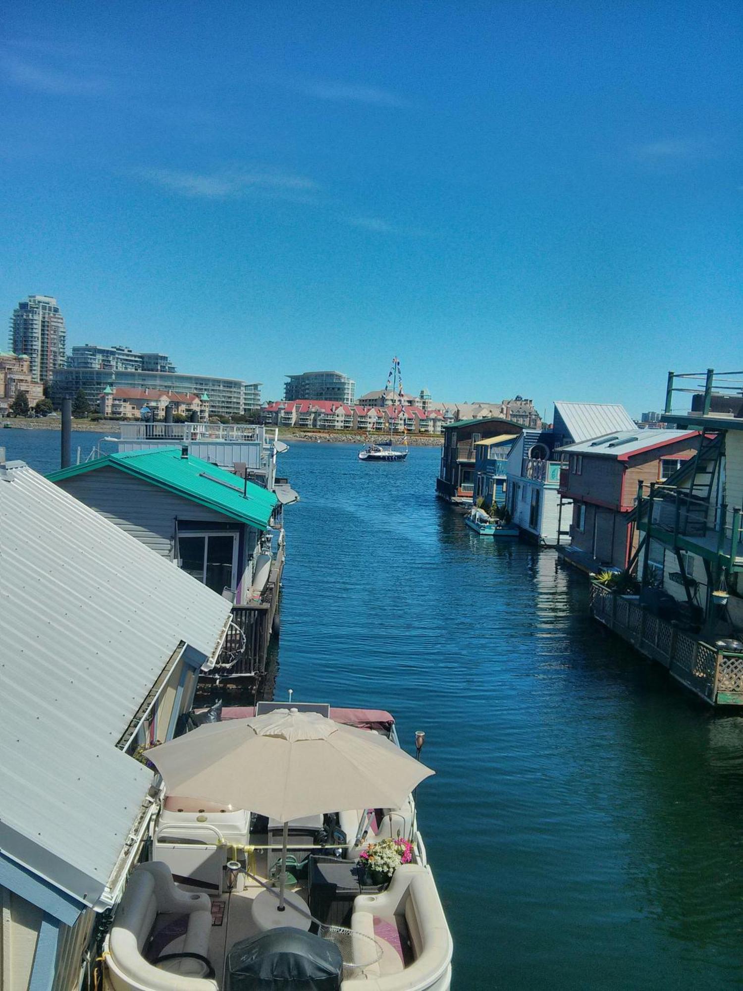 A Float Home B&B In Fisherman'S Wharf Victoria Exteriér fotografie
