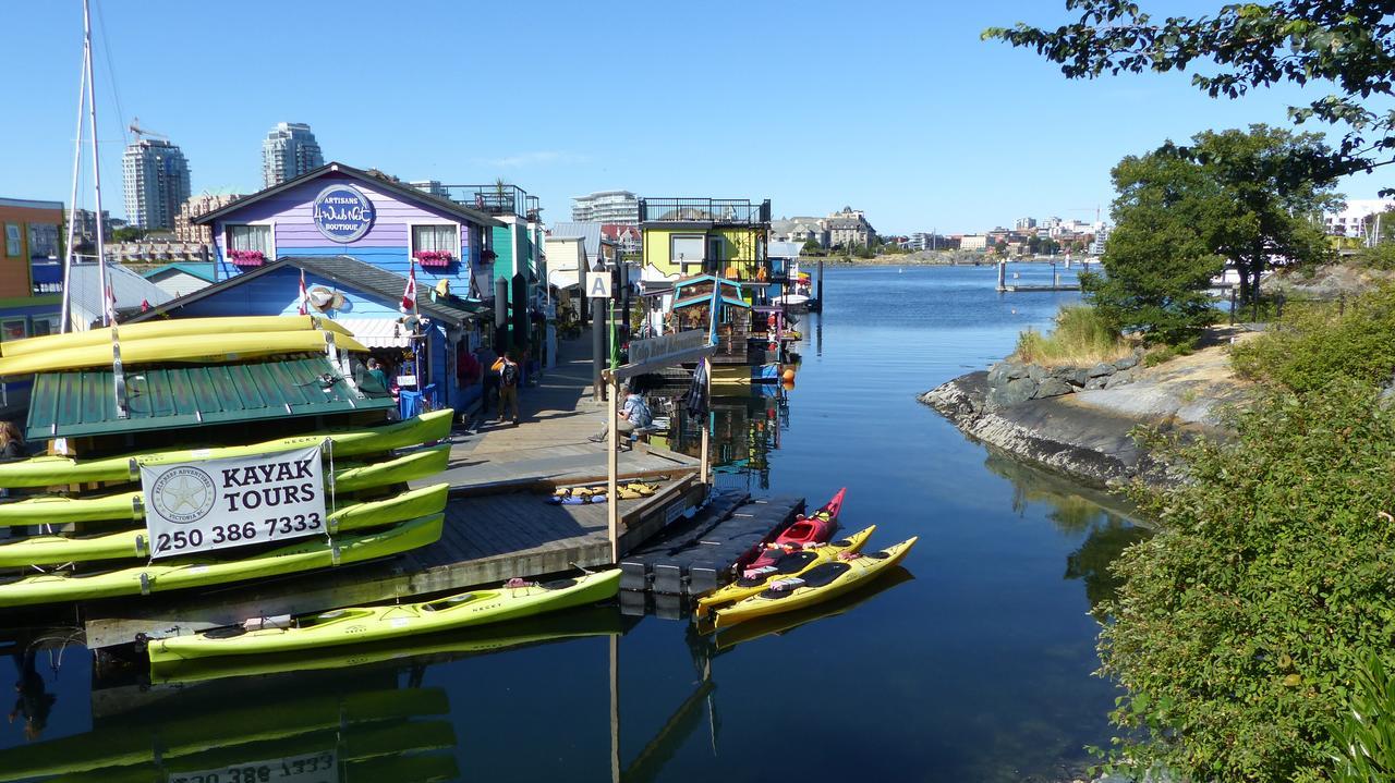 A Float Home B&B In Fisherman'S Wharf Victoria Exteriér fotografie