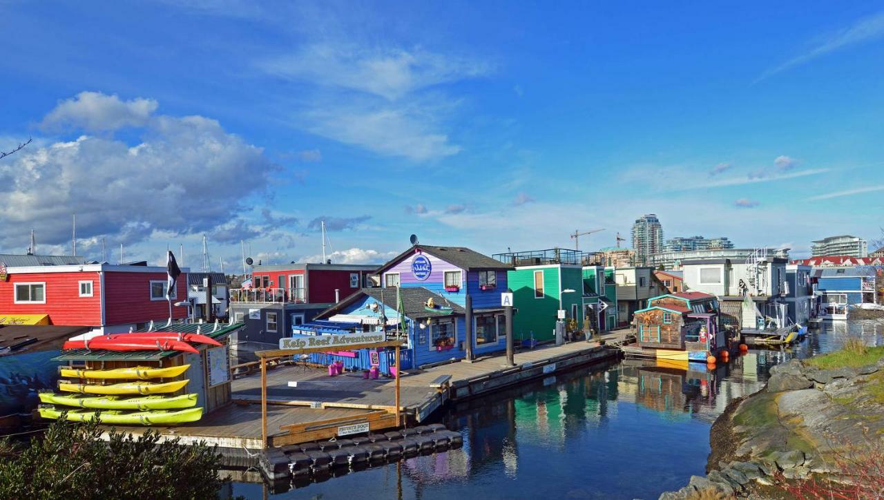 A Float Home B&B In Fisherman'S Wharf Victoria Exteriér fotografie